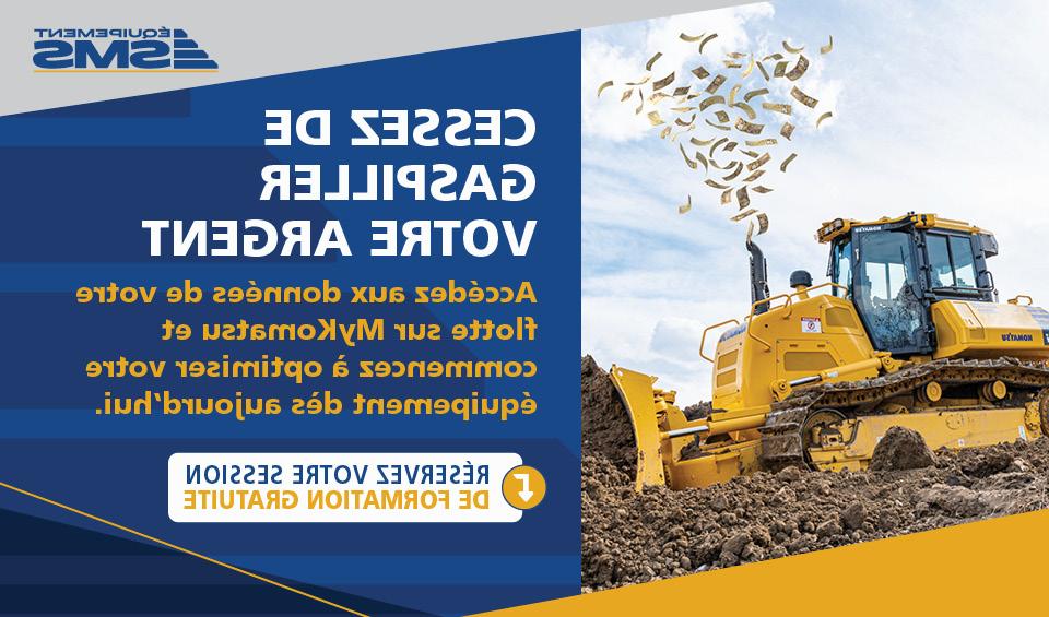 Réservez votre session de formation gratuite My Komatsu